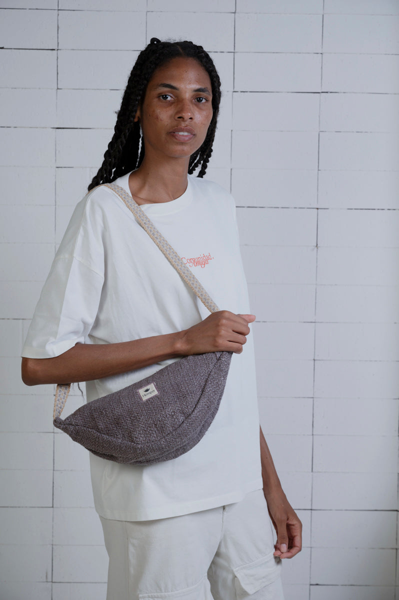 HEMPER| BAGS UNISEX|Riñonera banana LAVANDA 1311|LAV