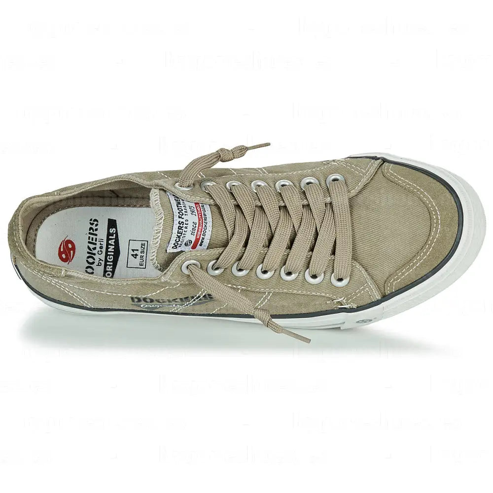 DOCKERS BY GERLI | SNEAKERS HOMBRE | 30ST027-790450-ST027 SAND SNEAKERS