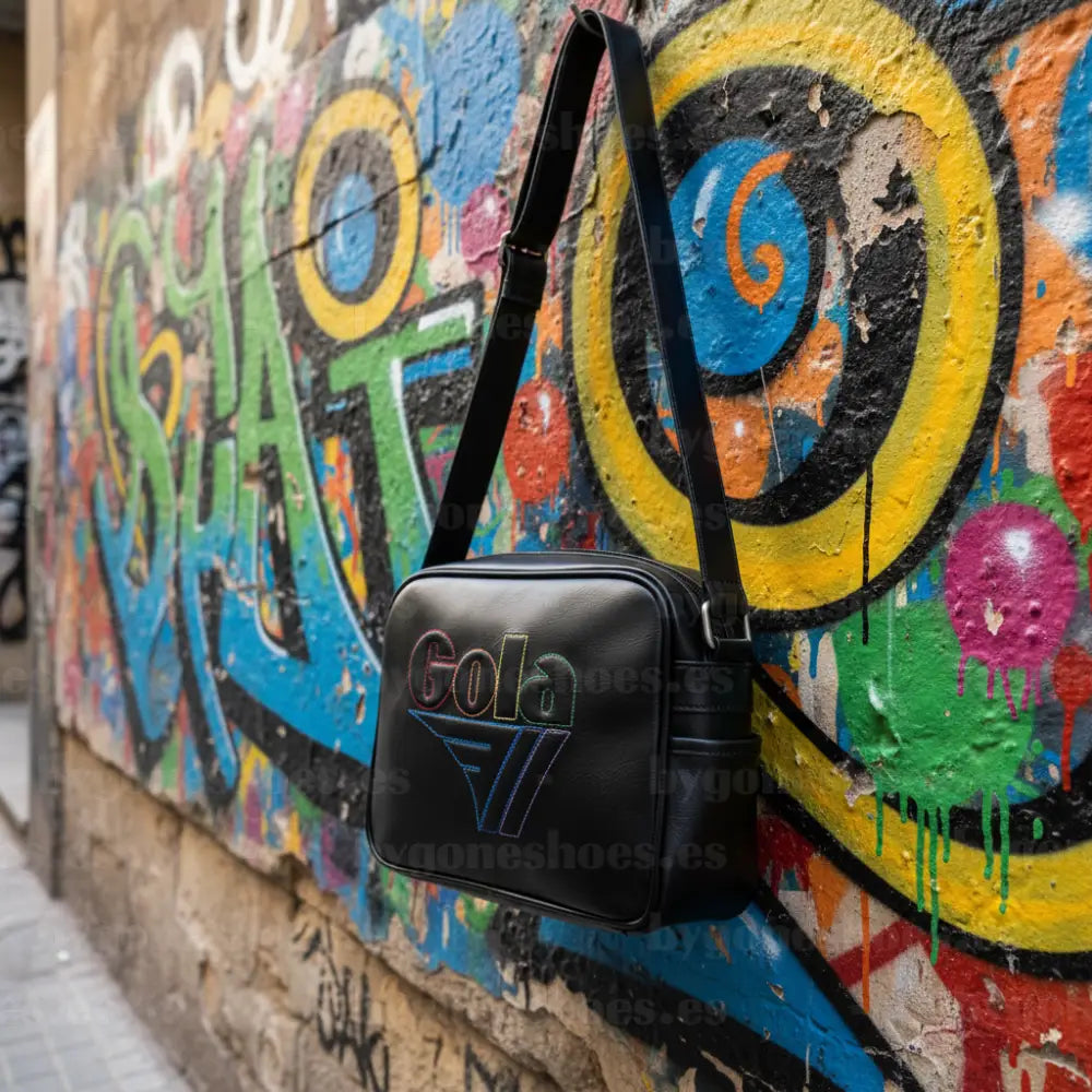 GOLA | BAGS UNISEX | MICRO-REDFORD-stamp BLACK/MULTI CUC306|BM BLACK/MULTI / UNICA BAGS
