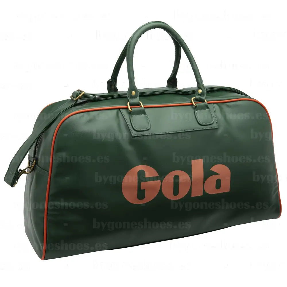 GOLA|BAGS UNISEX| Reynolds bag BOTTLE GREEN/DEEP ORANGE CUB952|BGDO BOTTLE GREEN/DEEP ORANGE / UNICA BAGS