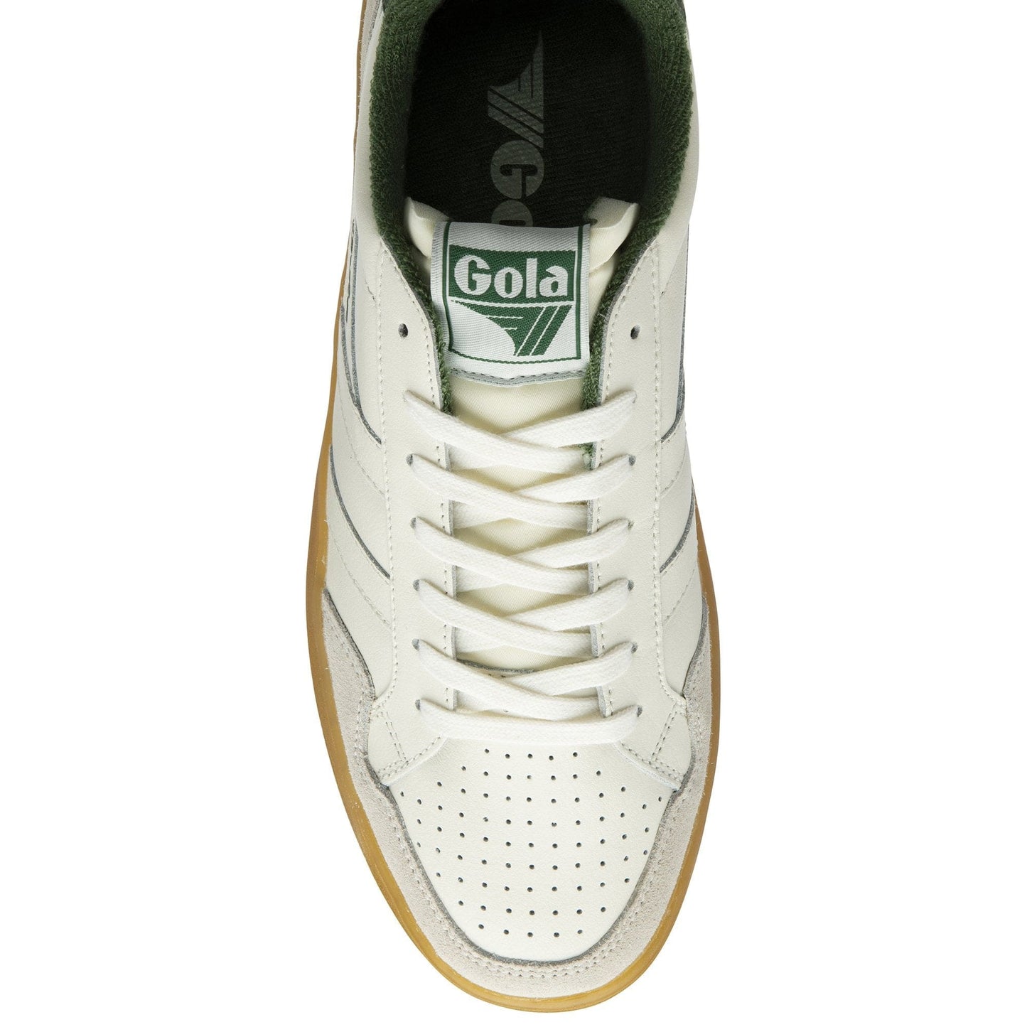 GOLA|SNEAKERS HOMBRE|Eagle 86 OFF WHITE/EVERGREEN/GUM CMB572|OWEG