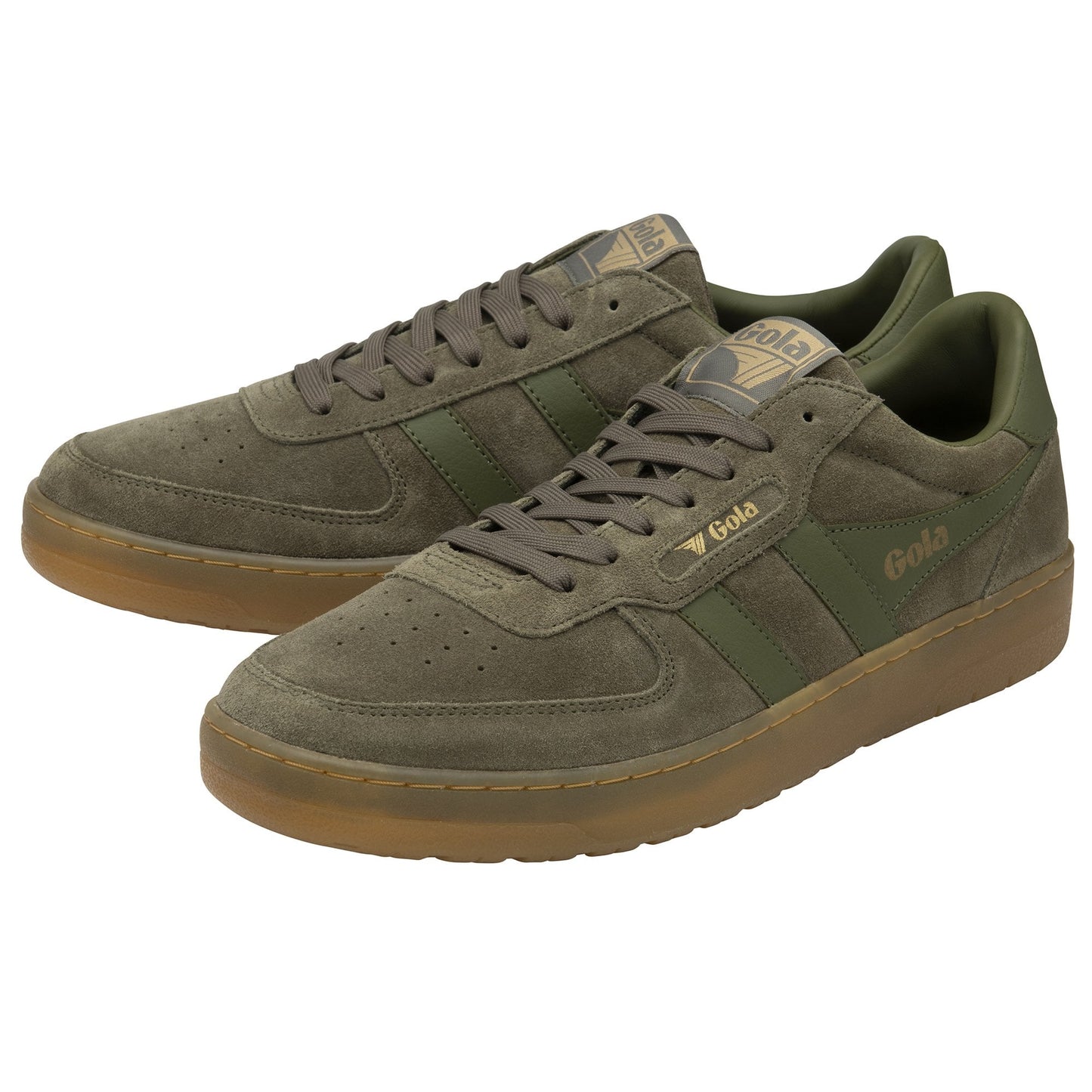 GOLA|SNEAKER HOMBRE| Hawk suede 86 KHAKI/GUM CMB571|KHGU