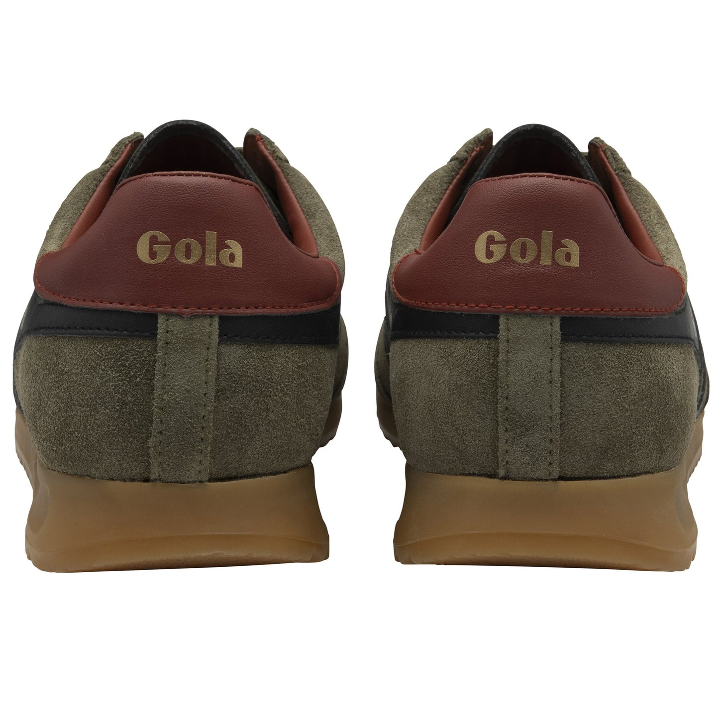 GOLA|SNEAKER HOMBRE| Torpedo suede KHAKI/BLACK/RUST CMB761|KBR