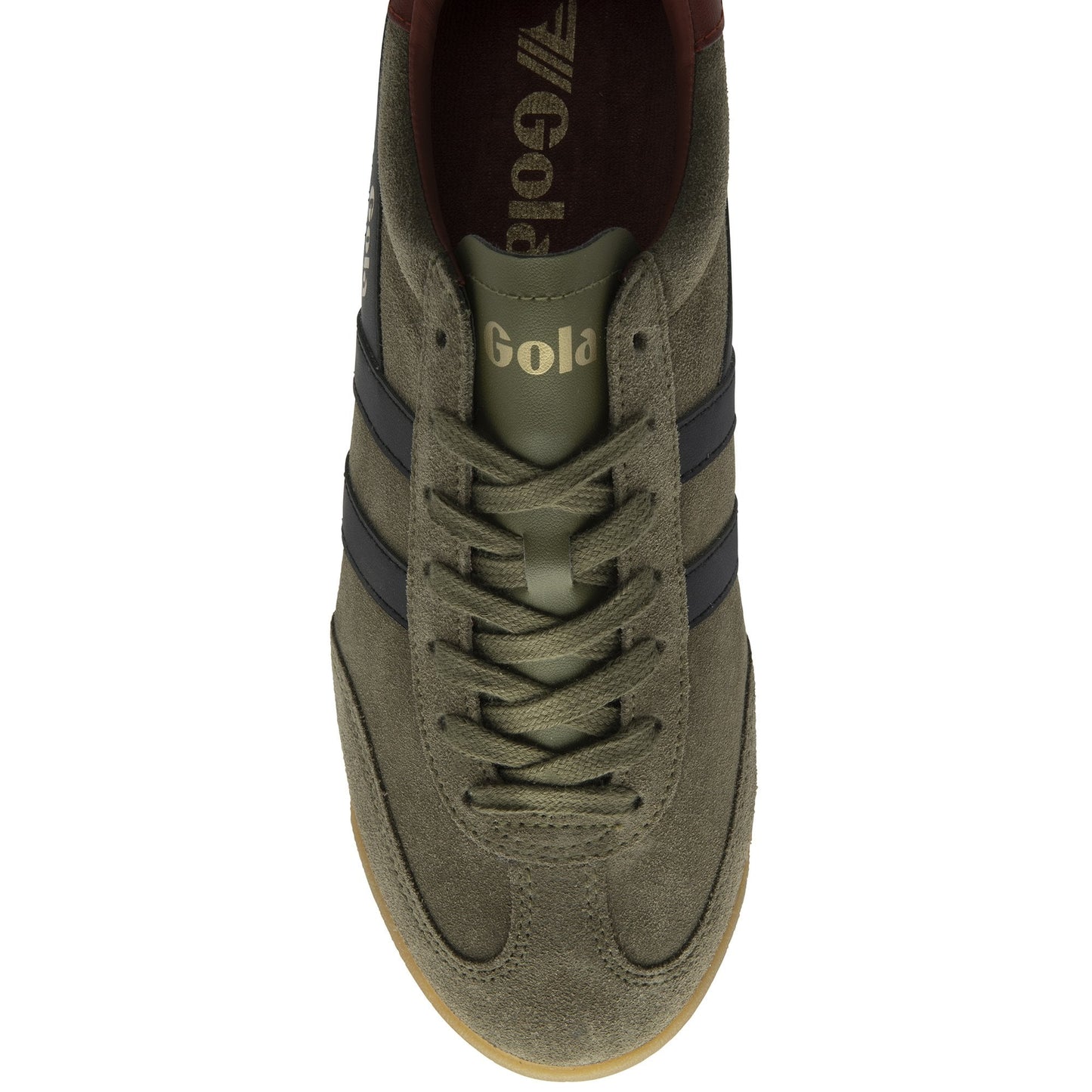 GOLA|SNEAKER HOMBRE| Torpedo suede KHAKI/BLACK/RUST CMB761|KBR