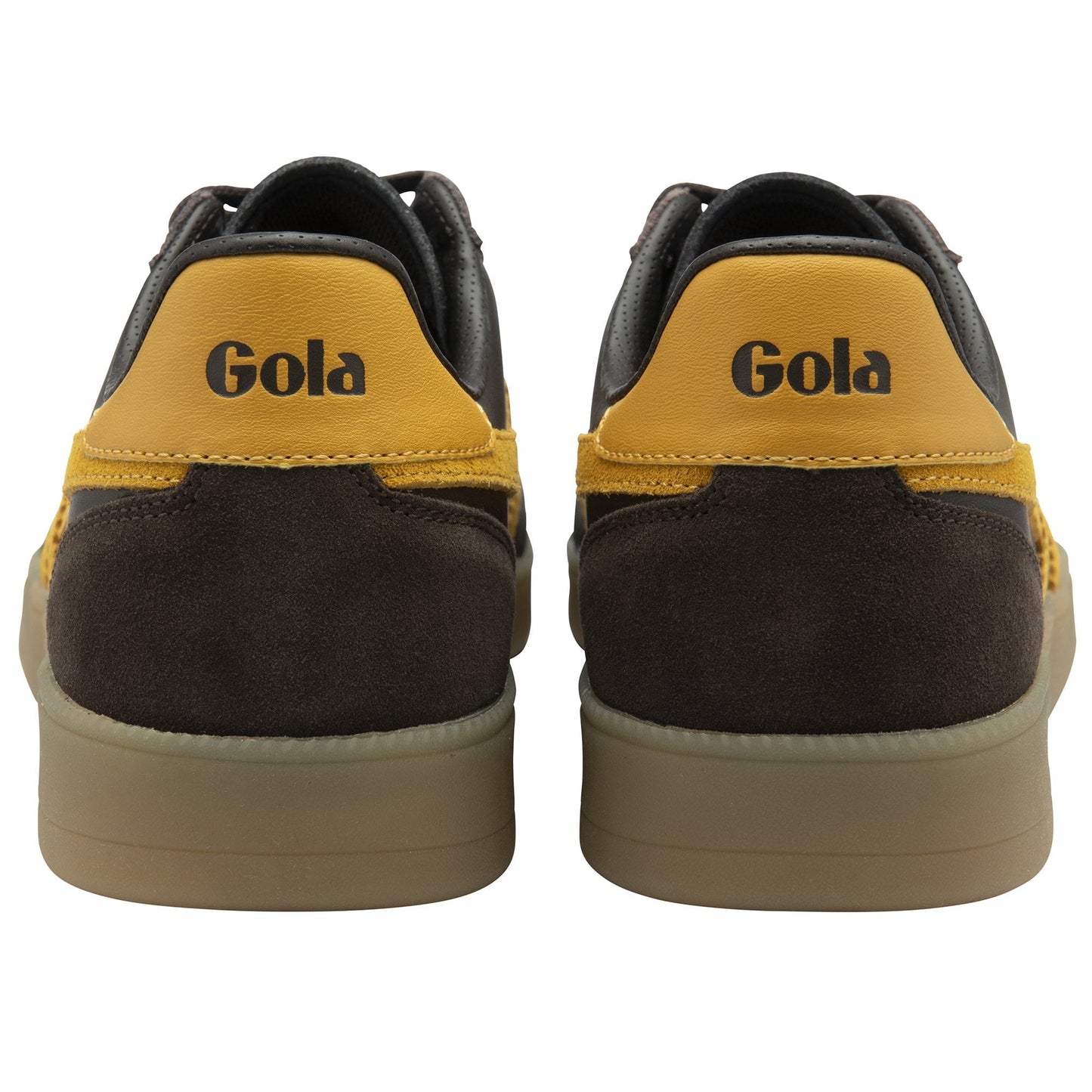 GOLA|SNEAKERS HOMBRE| Viper Leather DARK BROWN/SUN/GUM CMB744|DBSG