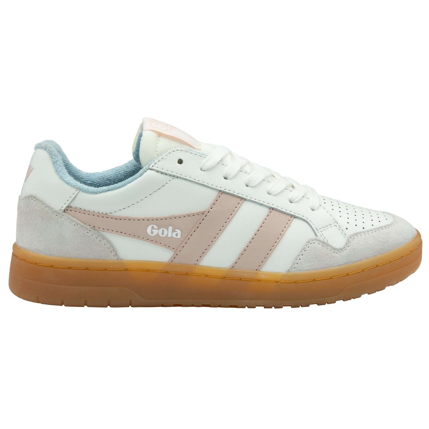 GOLA|WOMEN'S SNEAKERS|EAGLE 86- WHITE/ROSE/AIR/GUM CLB572|WRAG