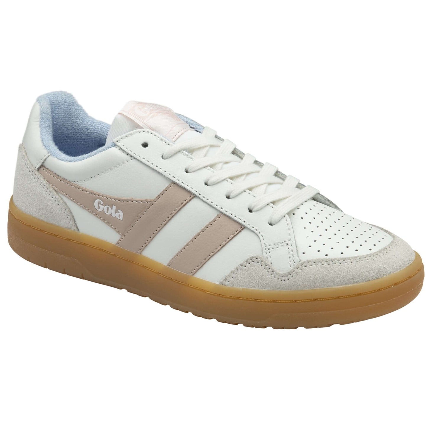 GOLA|WOMEN'S SNEAKERS|EAGLE 86- WHITE/ROSE/AIR/GUM CLB572|WRAG