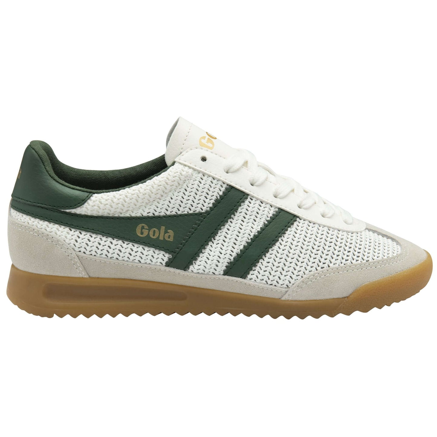GOLA|SNEAKER MUJER|T.ZEPHYR- OFF WHITE/EVERGREEN CLB768|OWEG