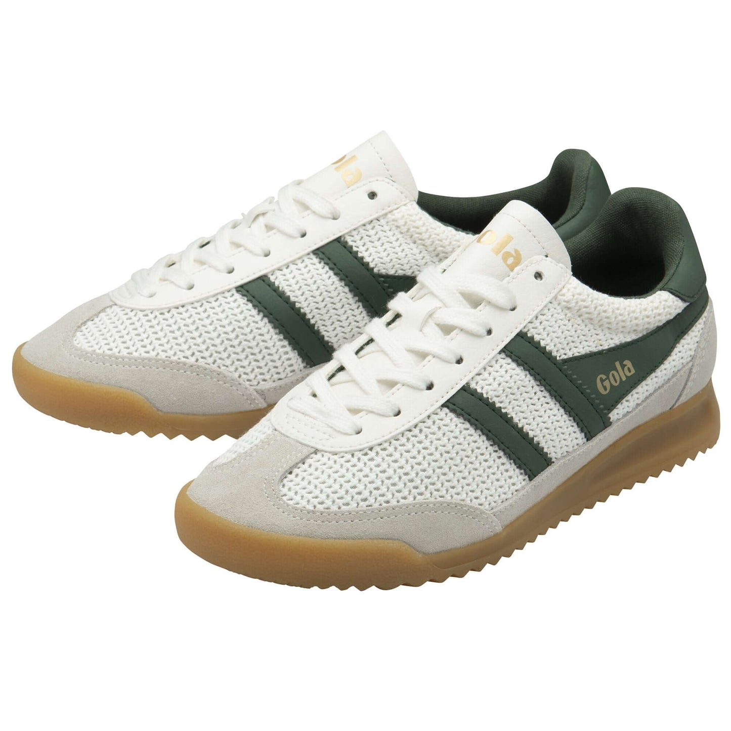 GOLA|SNEAKER MUJER|T.ZEPHYR- OFF WHITE/EVERGREEN CLB768|OWEG