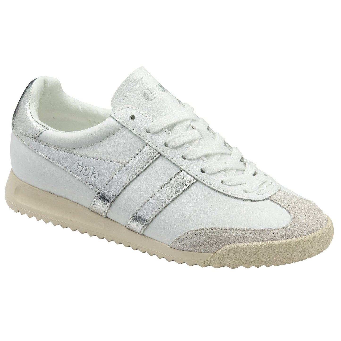 GOLA|SNEAKERS MUJER|Torpedo mirror WHITE/SILVER/OFF WHITE CLB576|WSOW