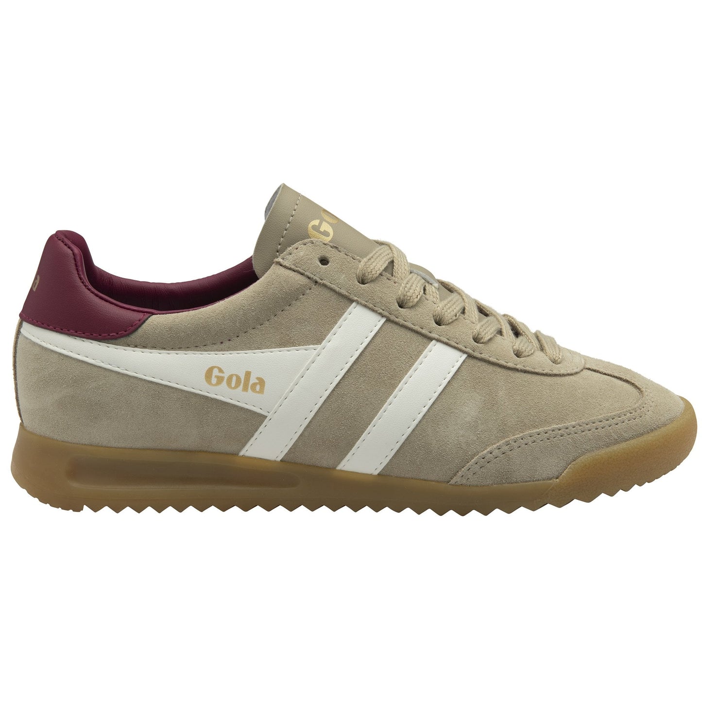 GOLA| SNEAKERS MUJER| Torpedo suede BONE/OFF WHITE/CERISE CLB761|BOWC