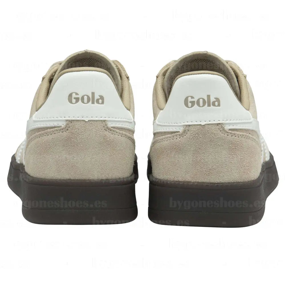 GOLA|SNEAKER MUJER|VIPER SUEDE-BONE/WHITE/DARK GUM CLB735|BOWDG SNEAKERS