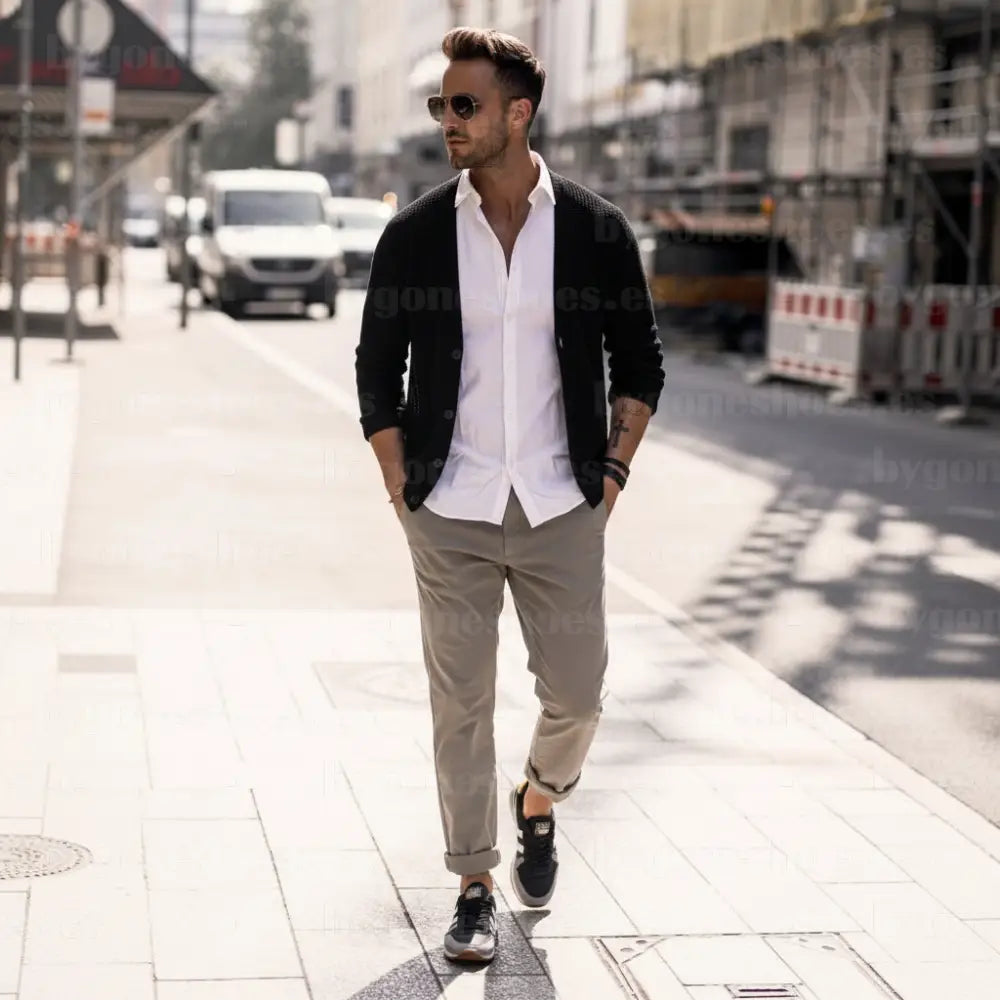 GOLA|SNEAKERS HOMBRE| Daytona chute BLACK/CMENT/OFF WHITE CMB363|BCOW SNEAKERS