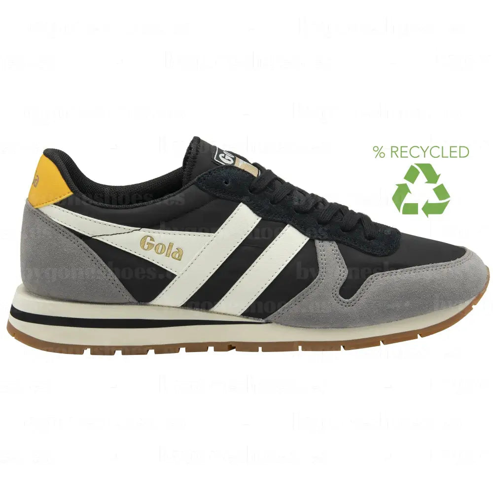 GOLA|SNEAKERS HOMBRE| Daytona chute BLACK/CMENT/OFF WHITE CMB363|BCOW SNEAKERS