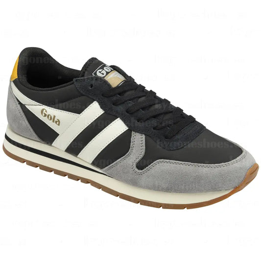 GOLA|SNEAKERS HOMBRE| Daytona chute BLACK/CMENT/OFF WHITE CMB363|BCOW SNEAKERS