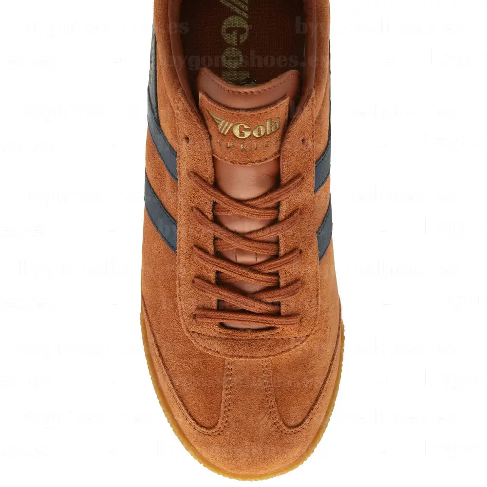 GOLA|SNEAKERS HOMBRE|HARRIERSUEDE-MOODY ORANGE/NAVY CMA192|MONA SNEAKERS