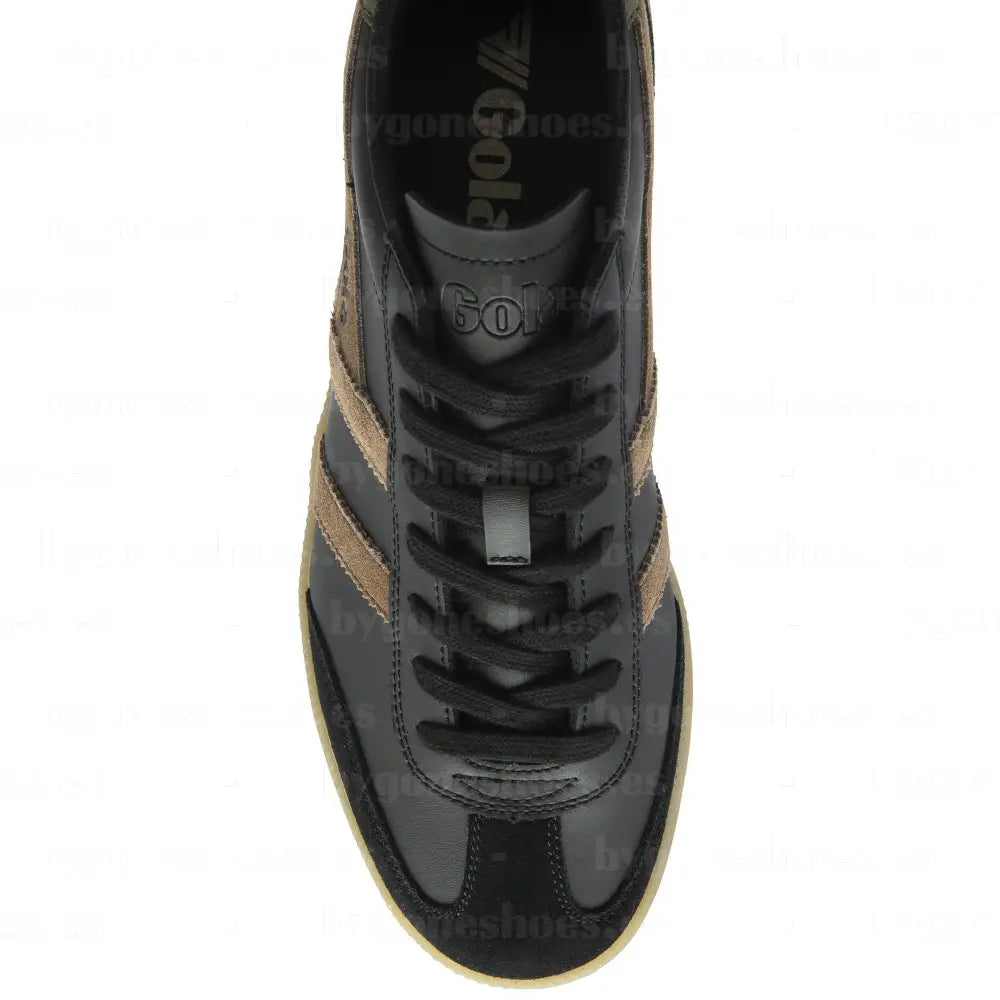 GOLA|SNEAKERS HOMBRE| Viper leather BLACK/TABACCO/KHAKI/GUM CMB744|BTKG SNEAKERS