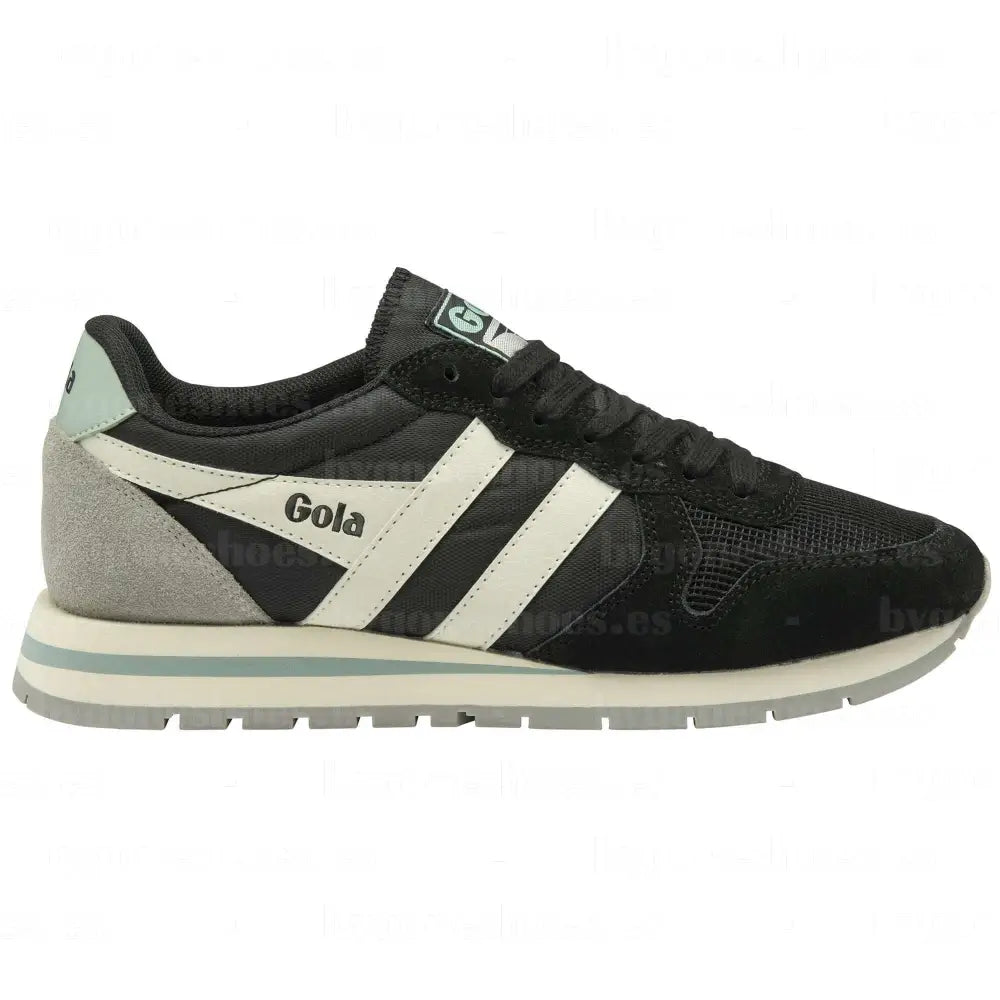 GOLA|SNEAKERS MUJER|DAYTONA- BLACK/OFF WHITE/SURF CLA592|BOWS SNEAKERS