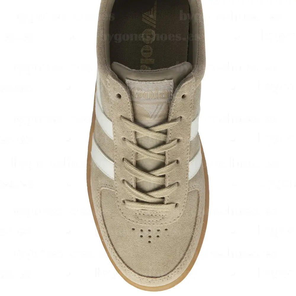 GOLA|SNEAKERS MUJER|GRANDSLAM SUEDE-BONE/OFF WHITE/GUM CLA589|BOOWG SNEAKERS