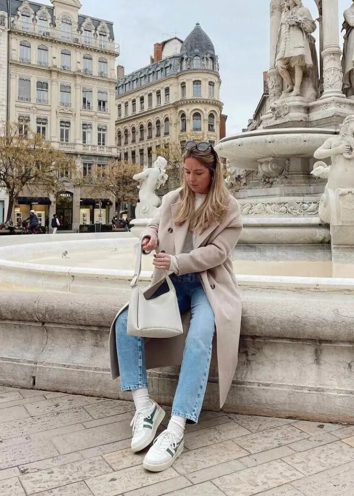 GOLA | SNEAKERS MUJER | GRANDSLAM-TRIDENT-CLA415 WHITE/EVERGREEN/SUN SNEAKERS