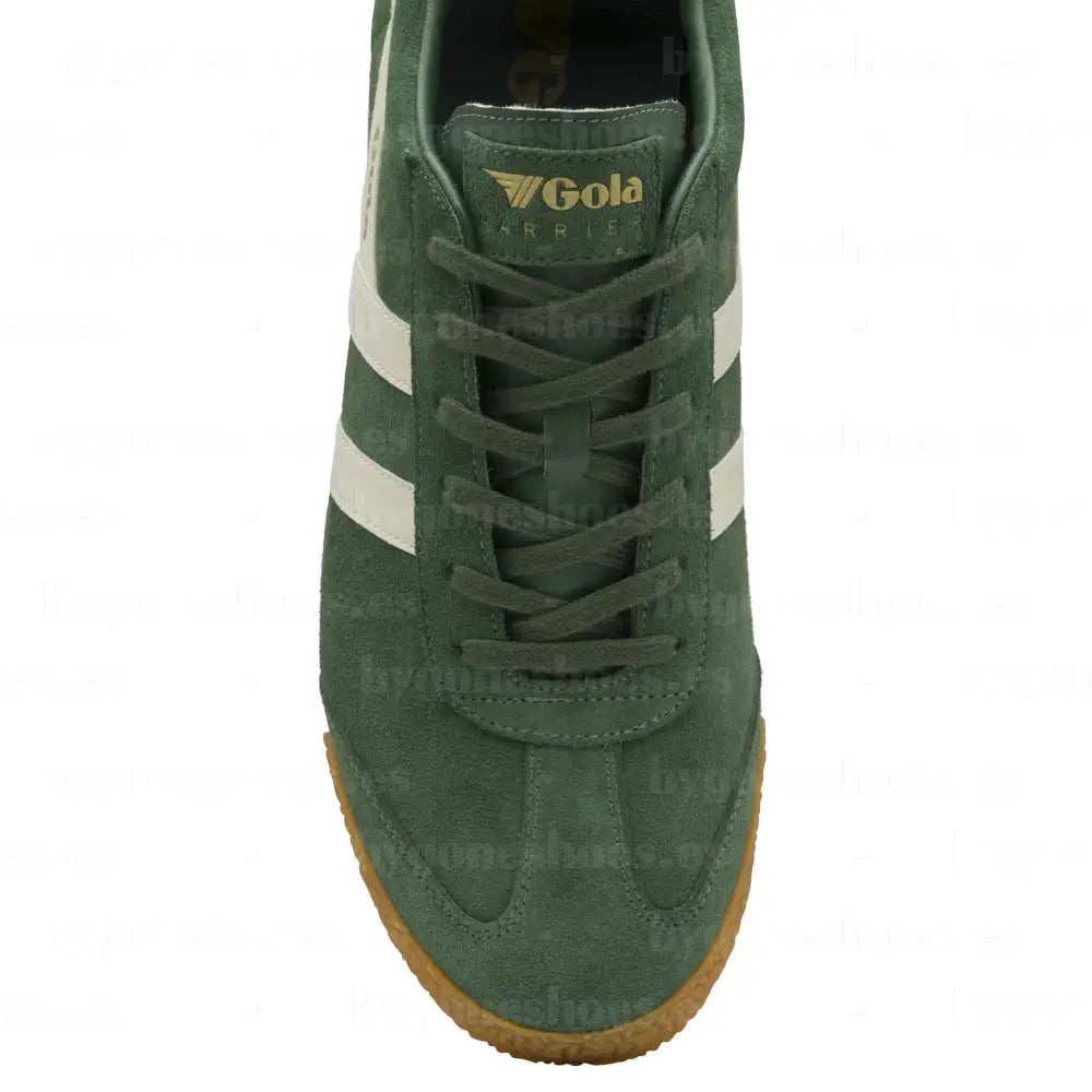 GOLA | SNEAKERS MUJER | HARRIER-SUEDE-CLA192 EVERGREEN/OFF WHITE SNEAKERS
