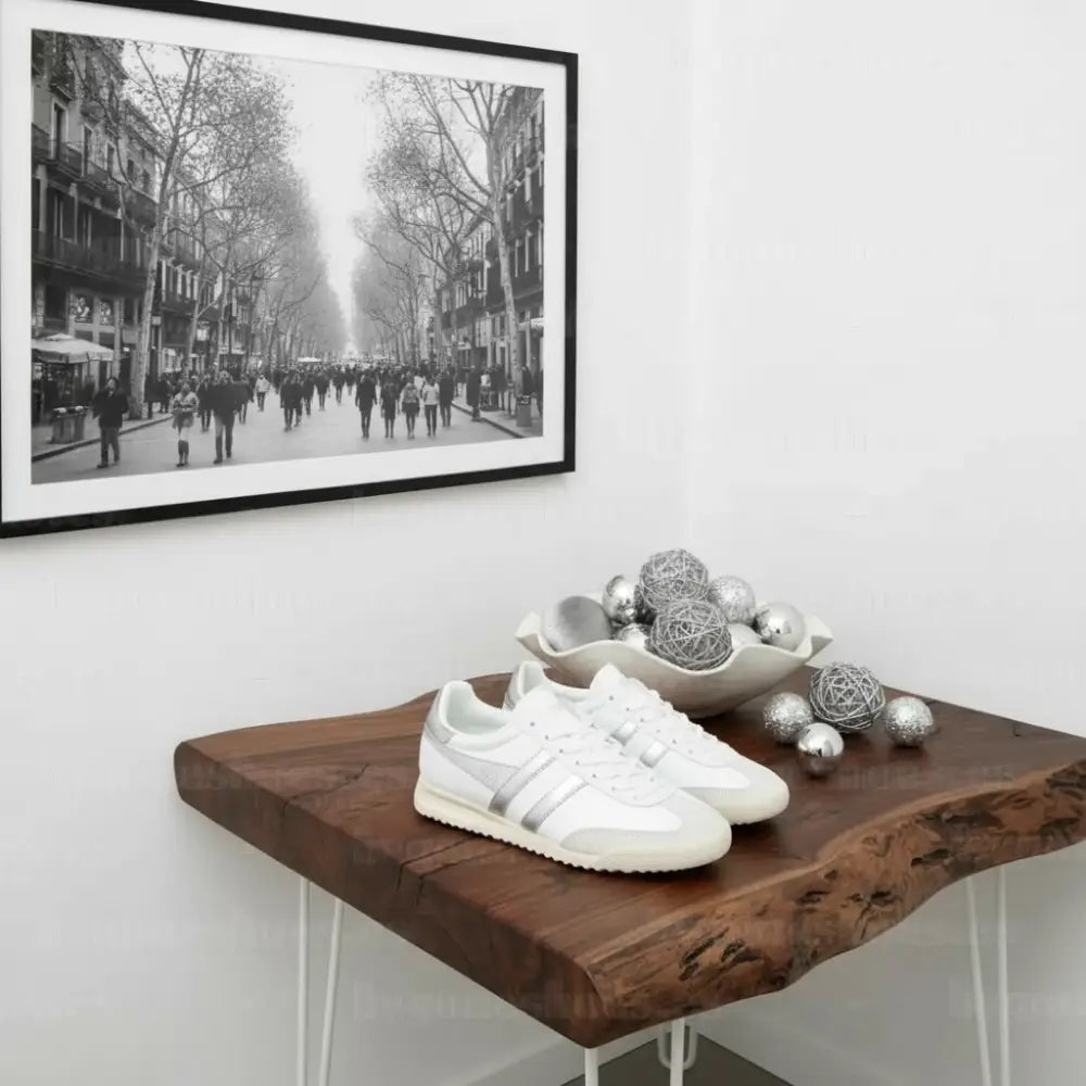 GOLA|SNEAKERS MUJER|Torpedo mirror WHITE/SILVER/OFF WHITE CLB576|WSOW SNEAKERS