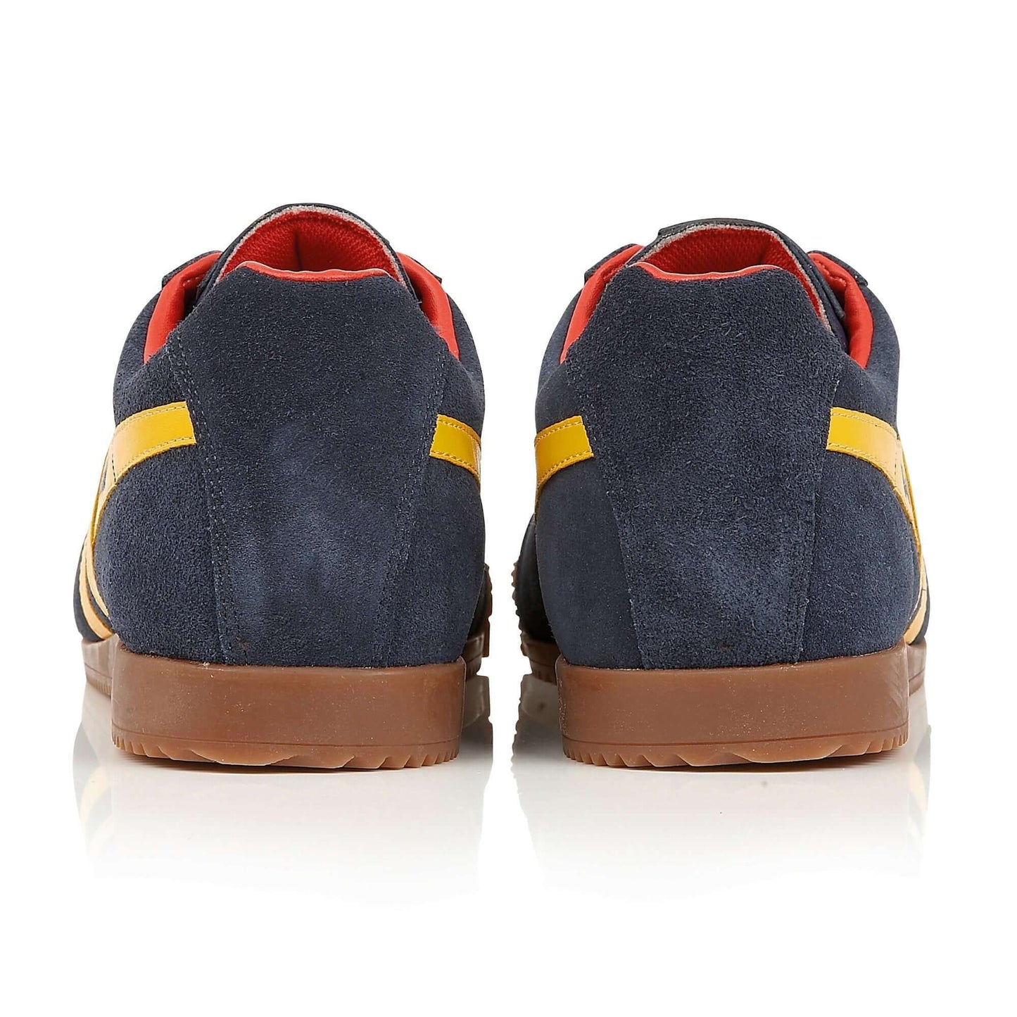 GOLA | WOMEN'S SNEAKERS | HARRIER-SUEDE-CLA192 NAVY/SUN/RED