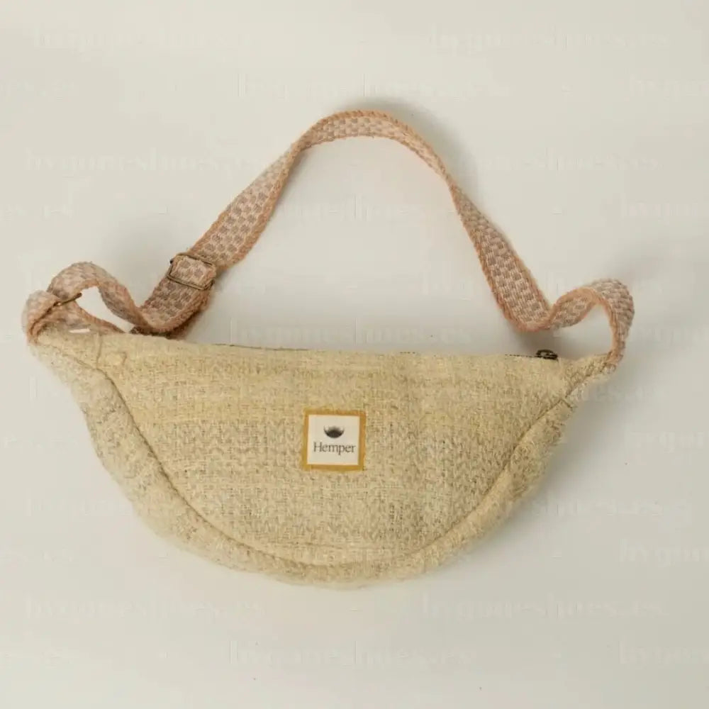 HEMPER | BAGS UNISEX | RINONERA BANANA-NATURAL-1241 NATURAL Única / Natural BAGS