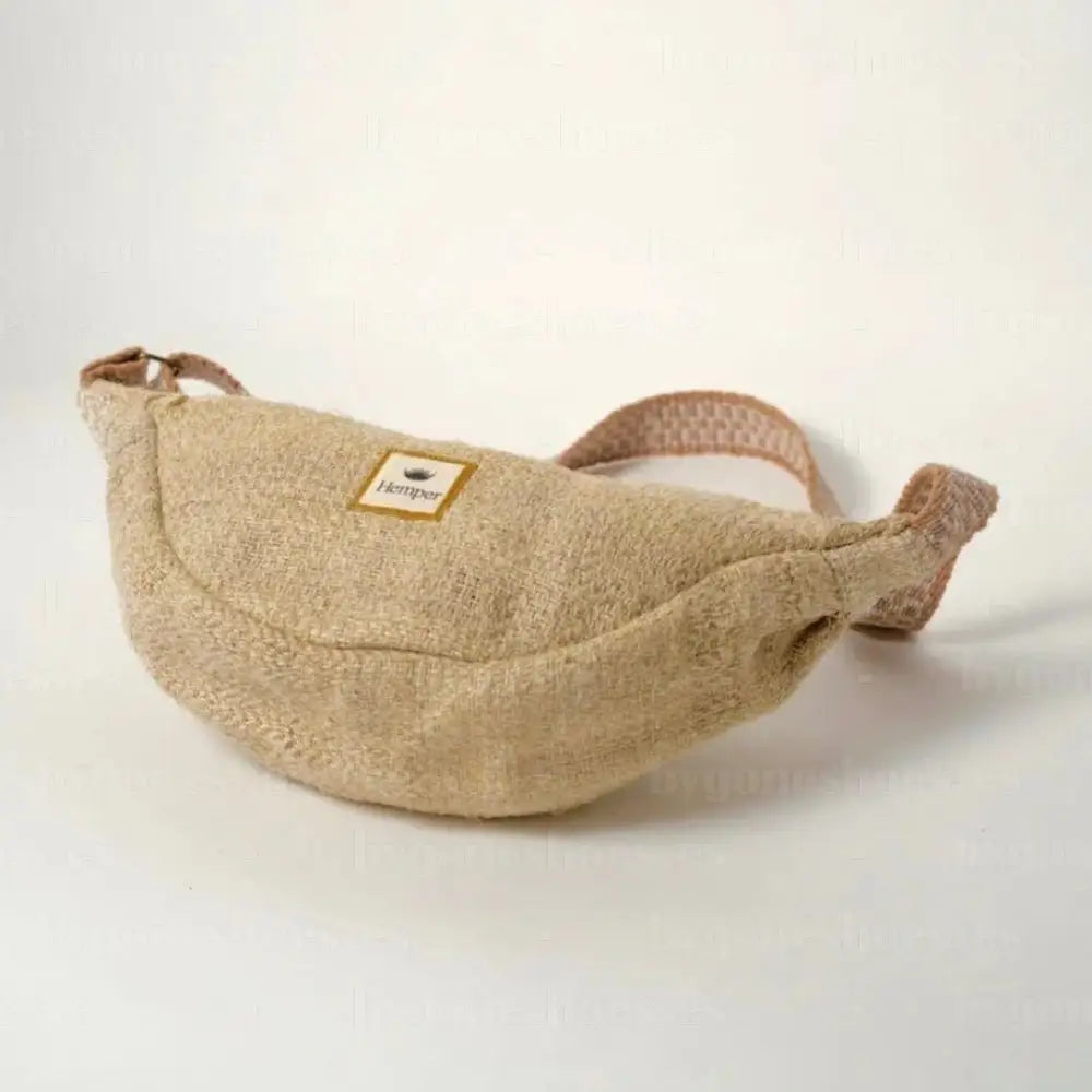 HEMPER | BAGS UNISEX | RINONERA BANANA-NATURAL-1241 NATURAL Única / Natural BAGS