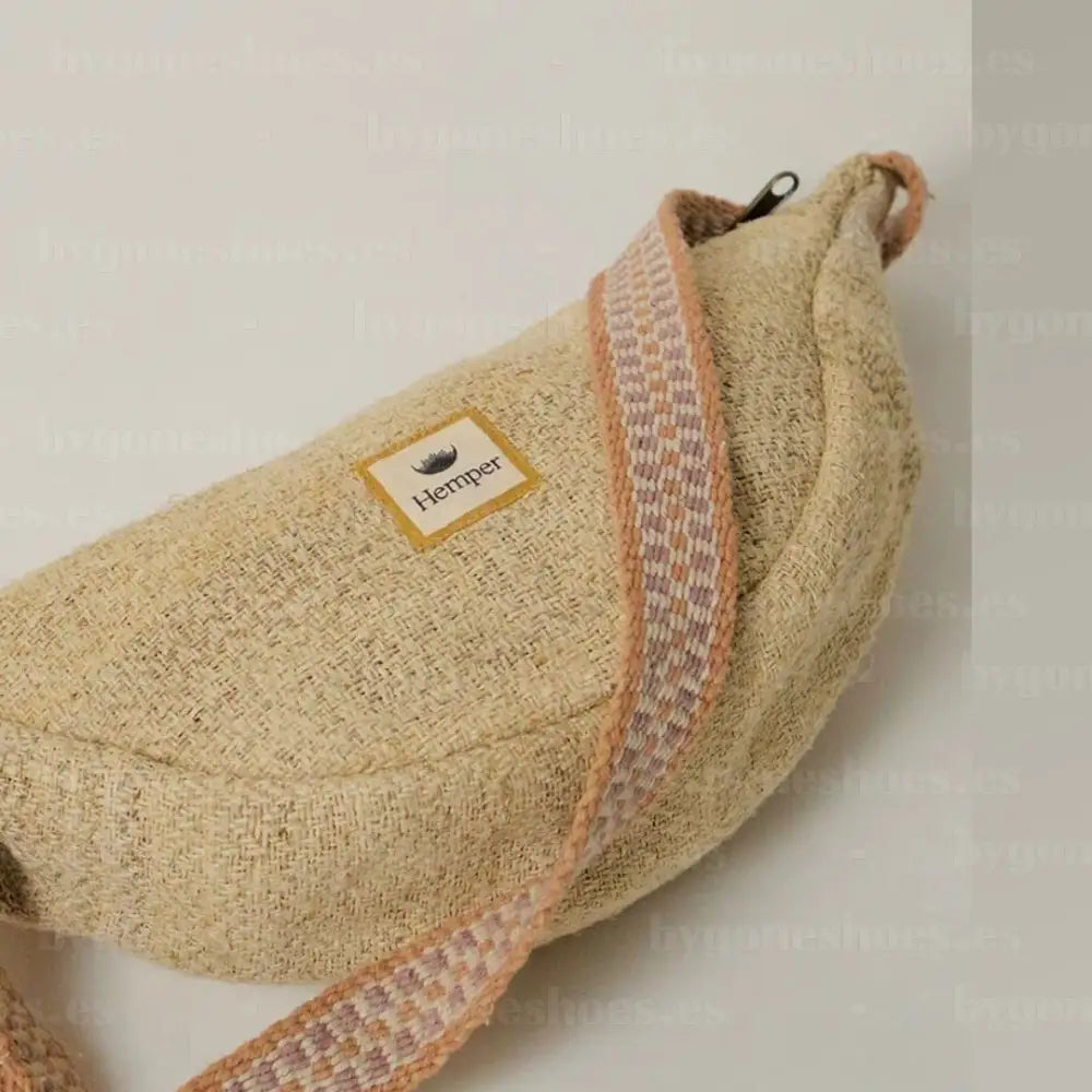 HEMPER | BAGS UNISEX | RINONERA BANANA-NATURAL-1241 NATURAL Única / Natural BAGS