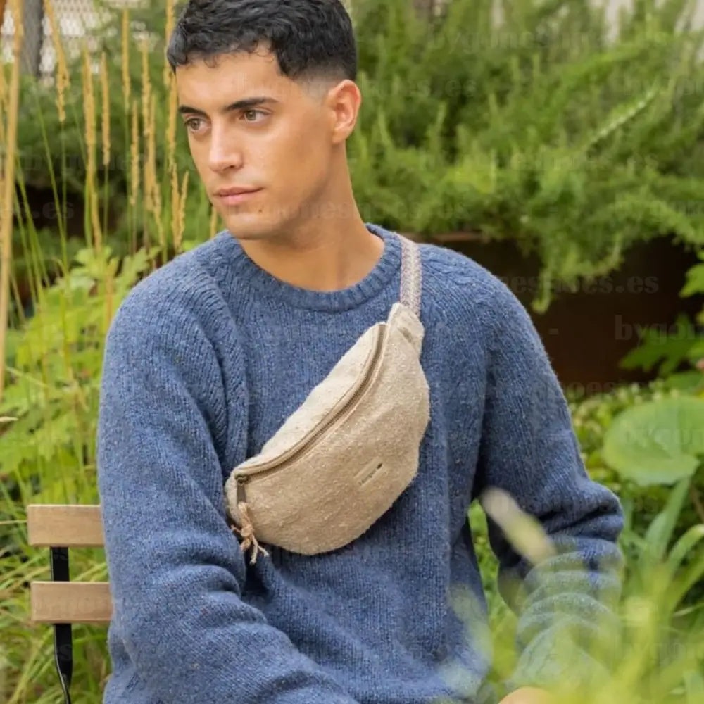 HEMPER | BAGS UNISEX | RINONERA-NATURAL-1074|99 Única / Natural BAGS