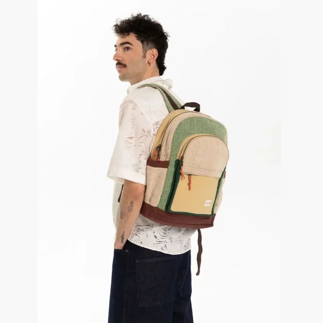 HEMPER| UNISEX BAGS | ANNAPURNA-GREEN-1096 GREEN