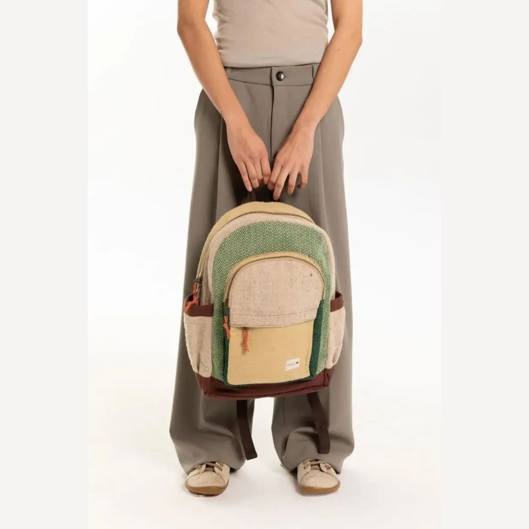 HEMPER| UNISEX BAGS | ANNAPURNA-GREEN-1096 GREEN