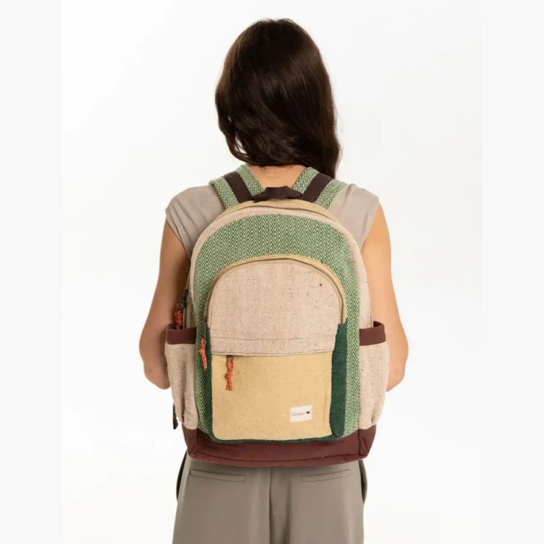 HEMPER| UNISEX BAGS | ANNAPURNA-GREEN-1096 GREEN