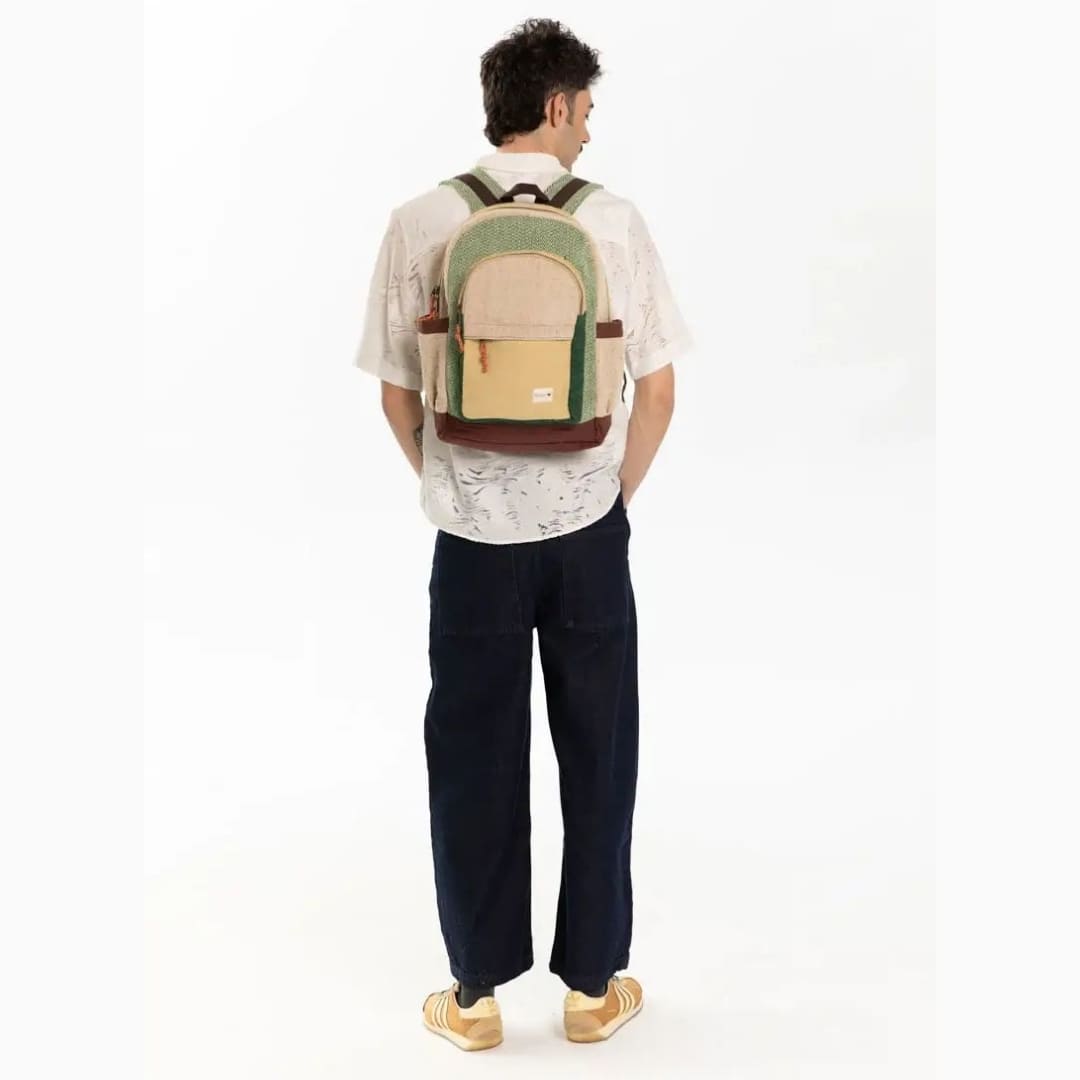 HEMPER| UNISEX BAGS | ANNAPURNA-GREEN-1096 GREEN