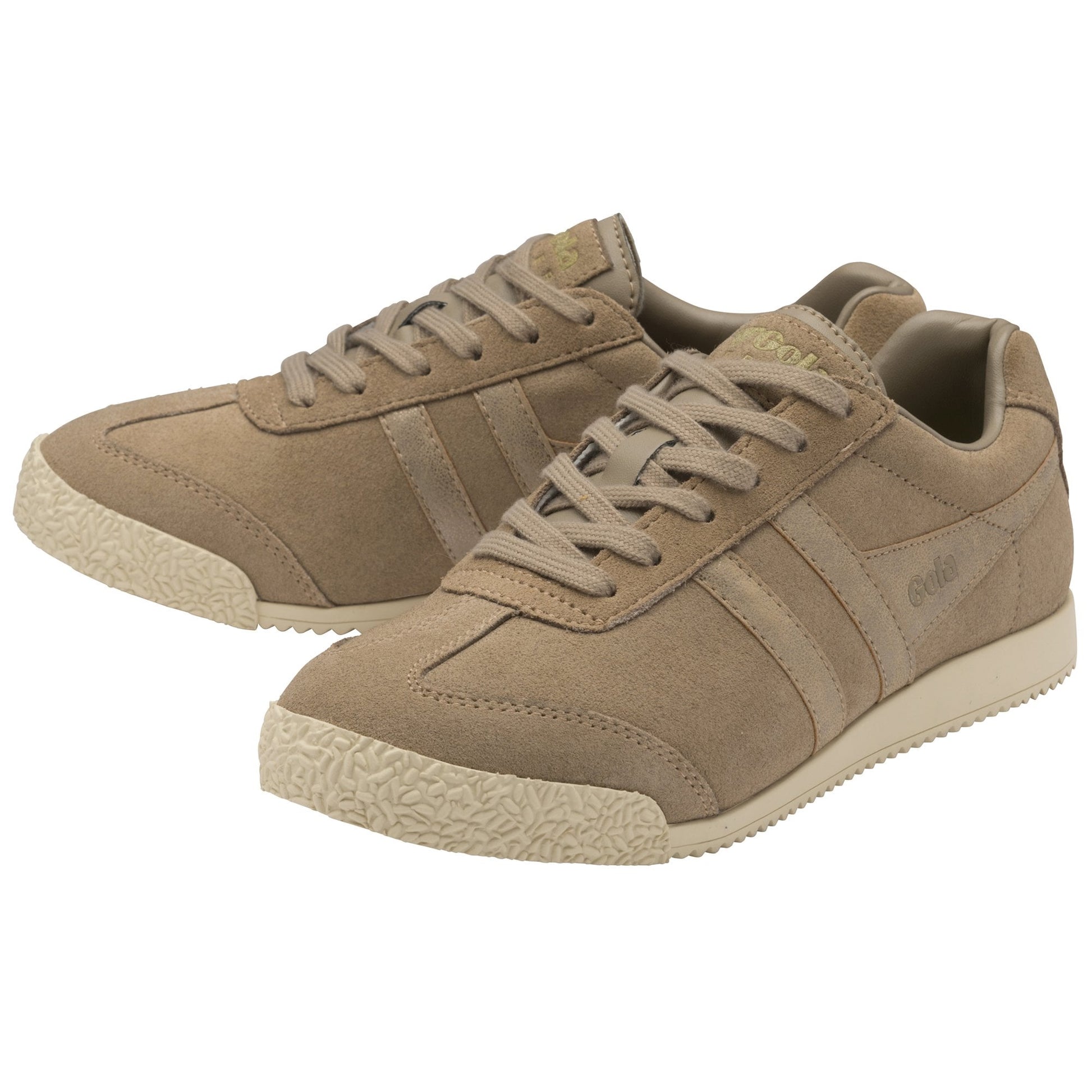 GOLA | SNEAKERS MUJER | HARRIER-MIRROR-CLA156 CAPPUCCION/GOLD