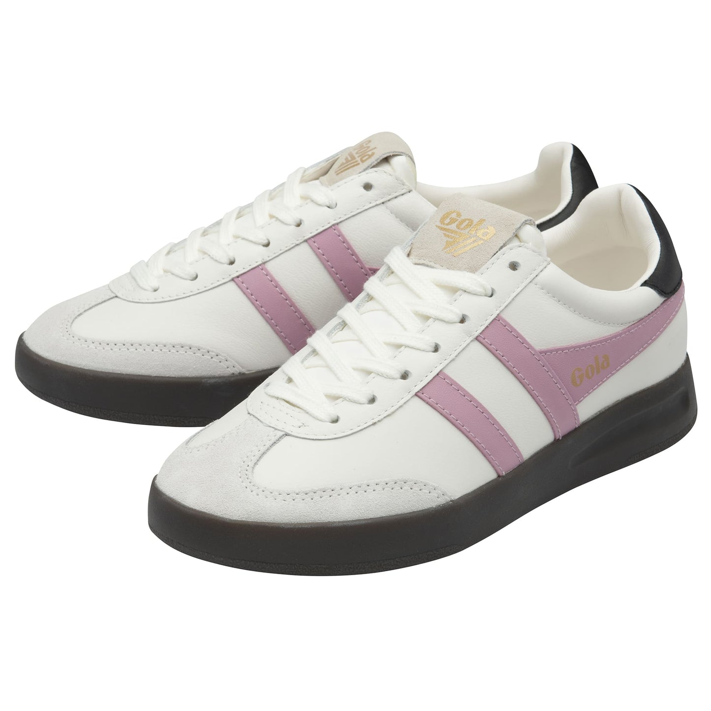 GOLA|SNEAKERS MUJER|CYCLONE- WHITE/CANDY/BLACK/DARK GUM CLB743|WCBDG