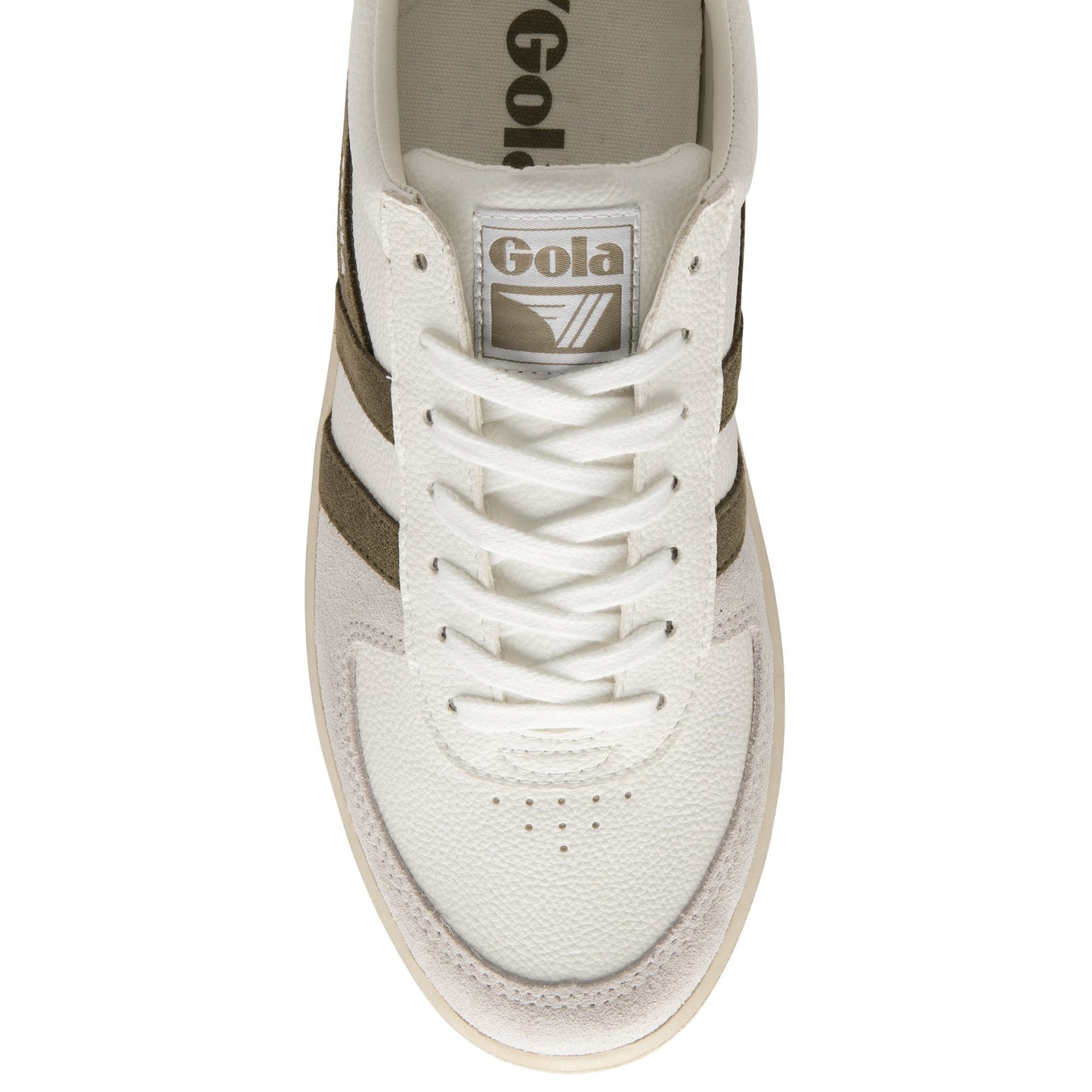 GOLA | SNEAKERS HOMBRE | GRANDSLAM-TRIDENT-CMA415 WHITE/KHAKI/MOODY ORANGE