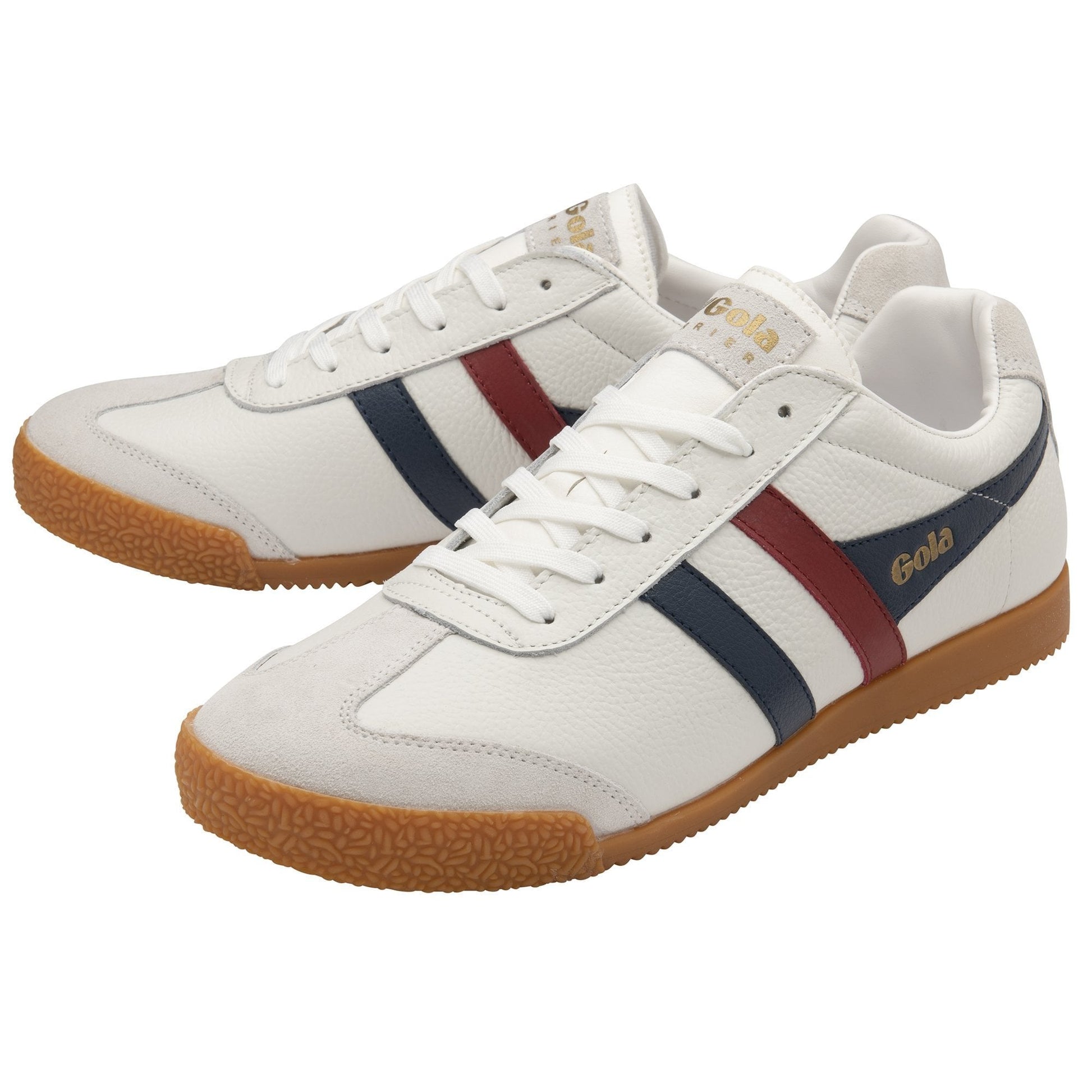 GOLA | SNEAKERS HOMBRE | HARRIER-LEATHER-CMB426 WHITE/NAVY/RED5