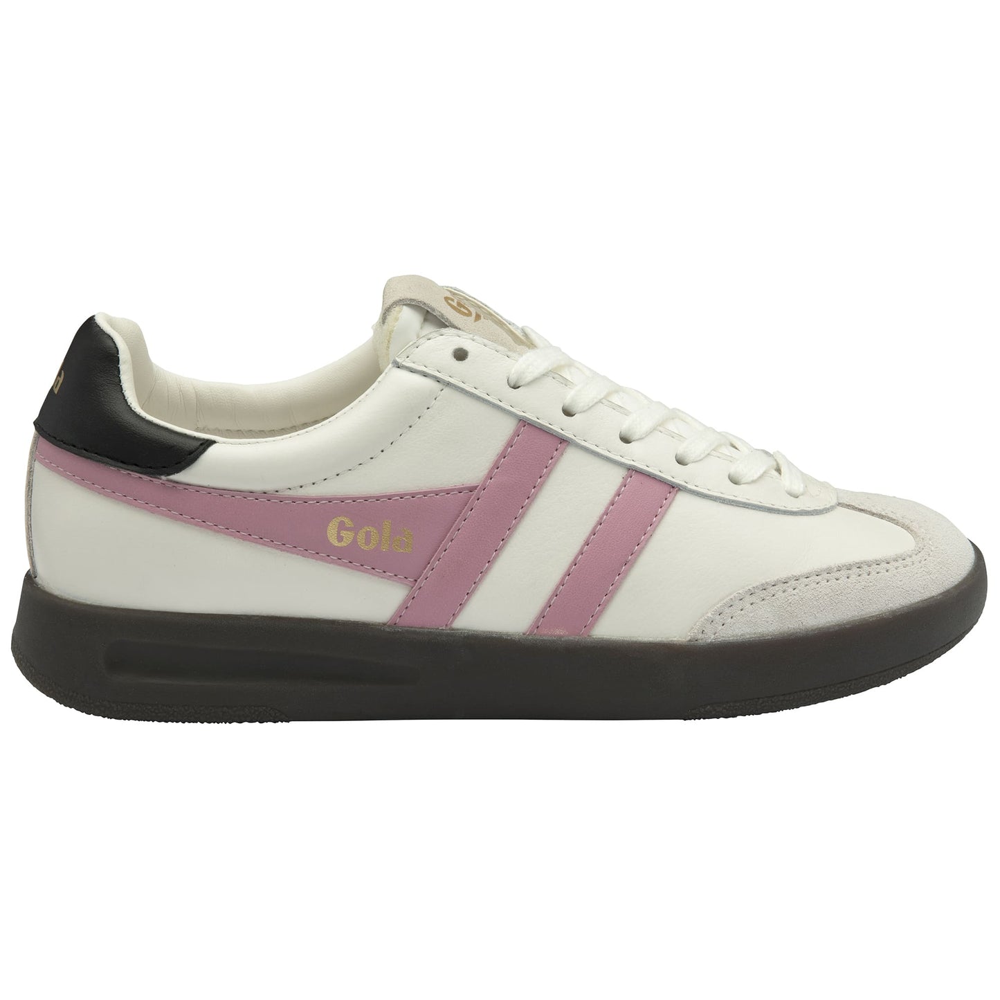 GOLA|SNEAKERS MUJER|CYCLONE- WHITE/CANDY/BLACK/DARK GUM CLB743|WCBDG