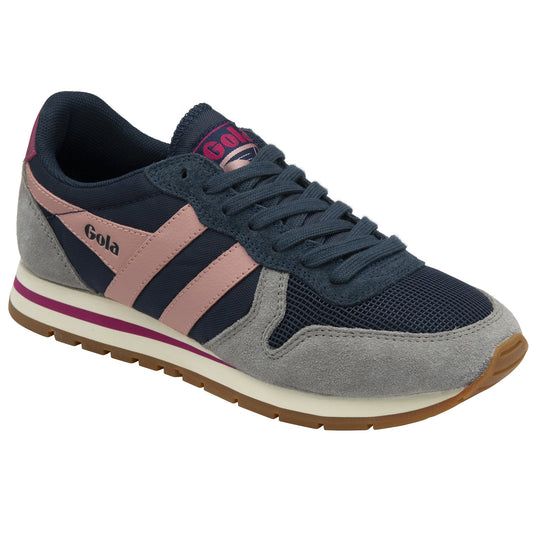 GOLA| SNEAKERS MUJER| Daytona NAVY/CEMENT/CORAL/PINK CLA592|NCCP