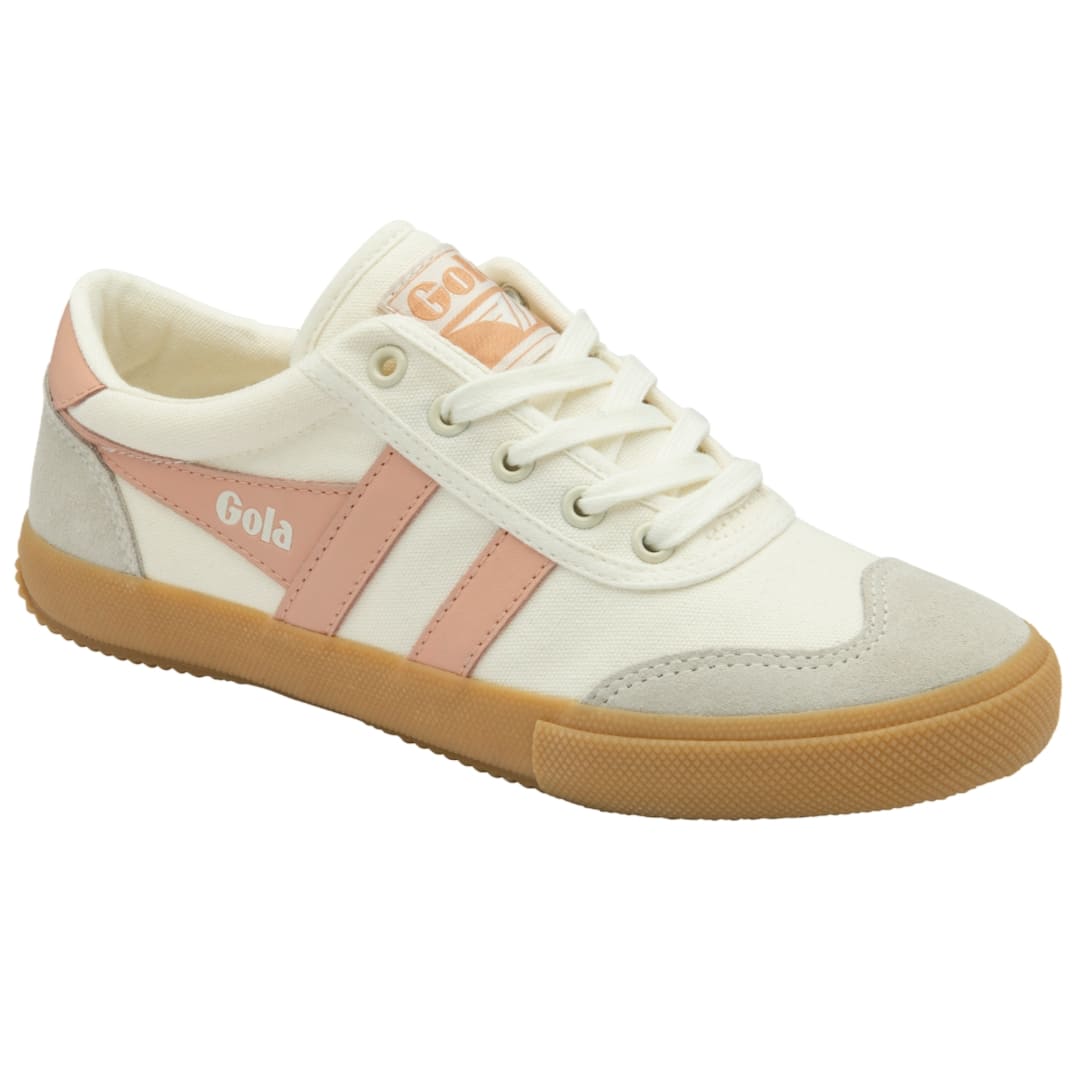 GOLA | SNEAKERS MUJER | BADMINTON-CLA548 OFF WHITE/PEARL PINK/GUM