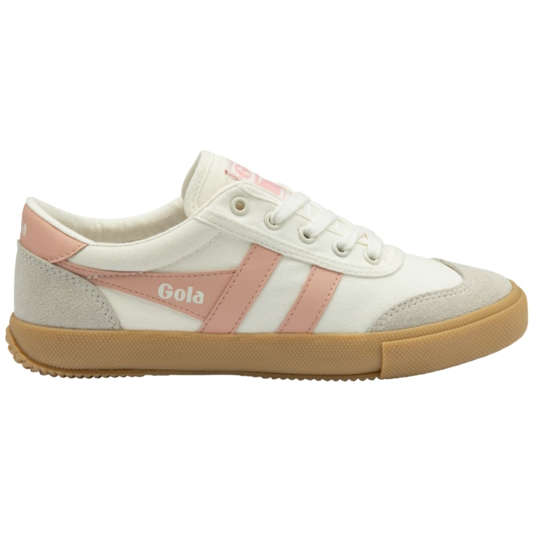 GOLA | SNEAKERS MUJER | BADMINTON-CLA548 OFF WHITE/PEARL PINK/GUM