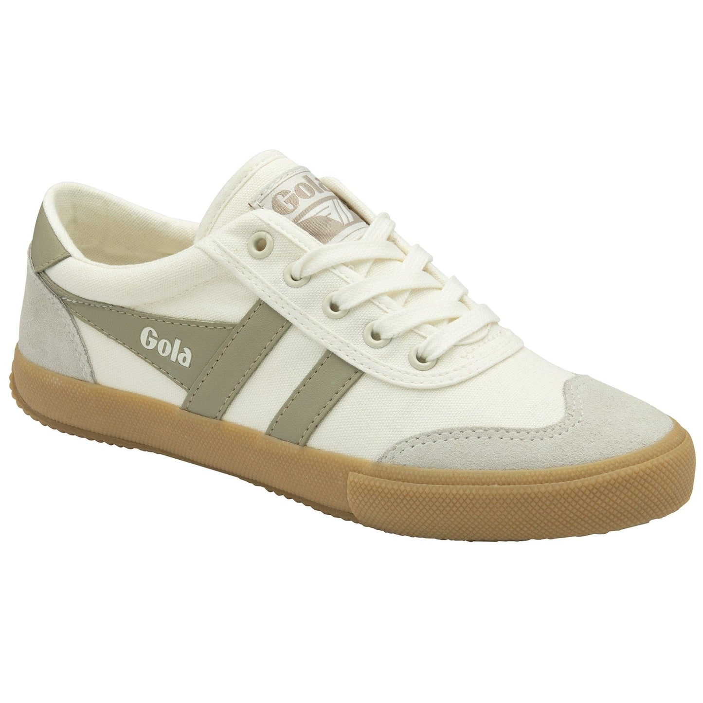 GOLA | SNEAKERS MUJER | BADMINTON-CLA548 OFF WHITE/FEATHER GREY/GUM