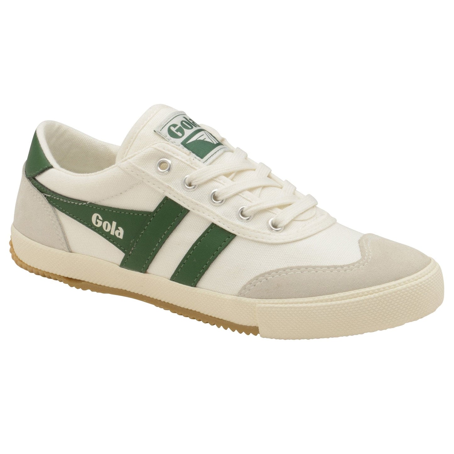 GOLA | SNEAKERS MUJER | BADMINTON-CLA548 OFF WHITE/GREEN