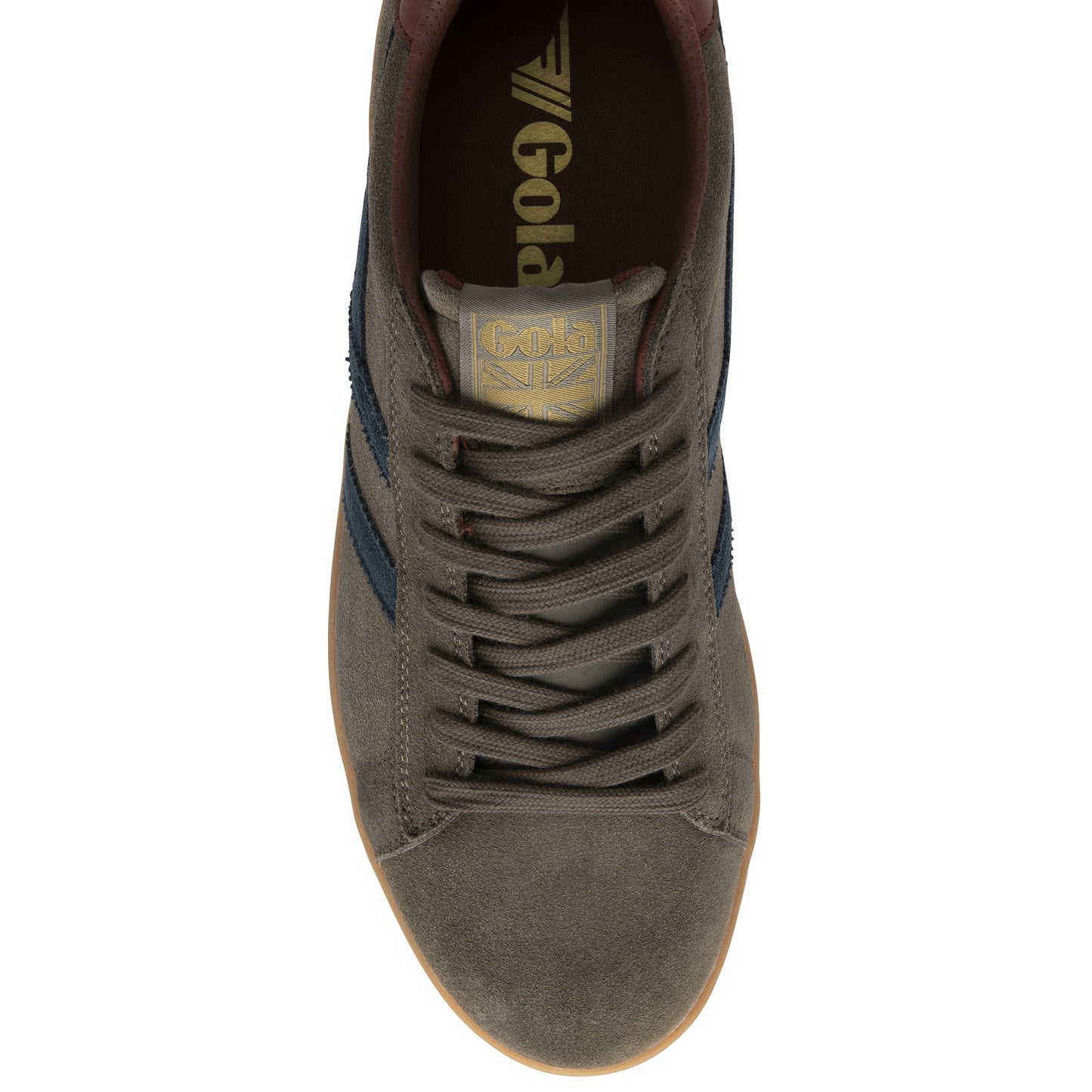 GOLA|SNEAKERS HOMBRE|EQUIPE II - DARK TAUPE/NAVY/RUST CMB387|DTNR