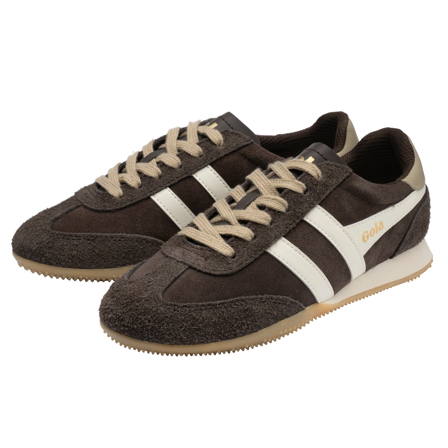 GOLA|SNEAKERS MUJER| Sprinter suede MOCCHA/OFF WHITE/BONE CLB912|MOWB