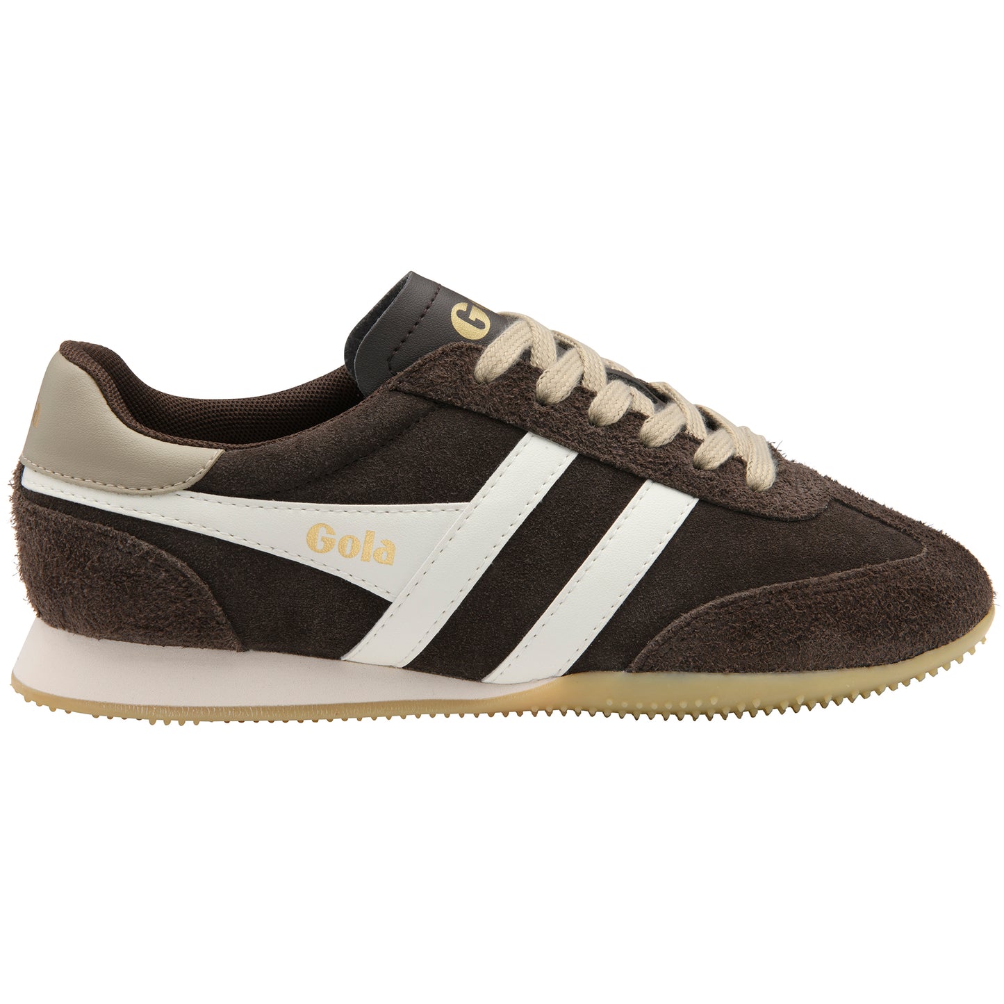 GOLA|SNEAKERS MUJER| Sprinter suede MOCCHA/OFF WHITE/BONE CLB912|MOWB