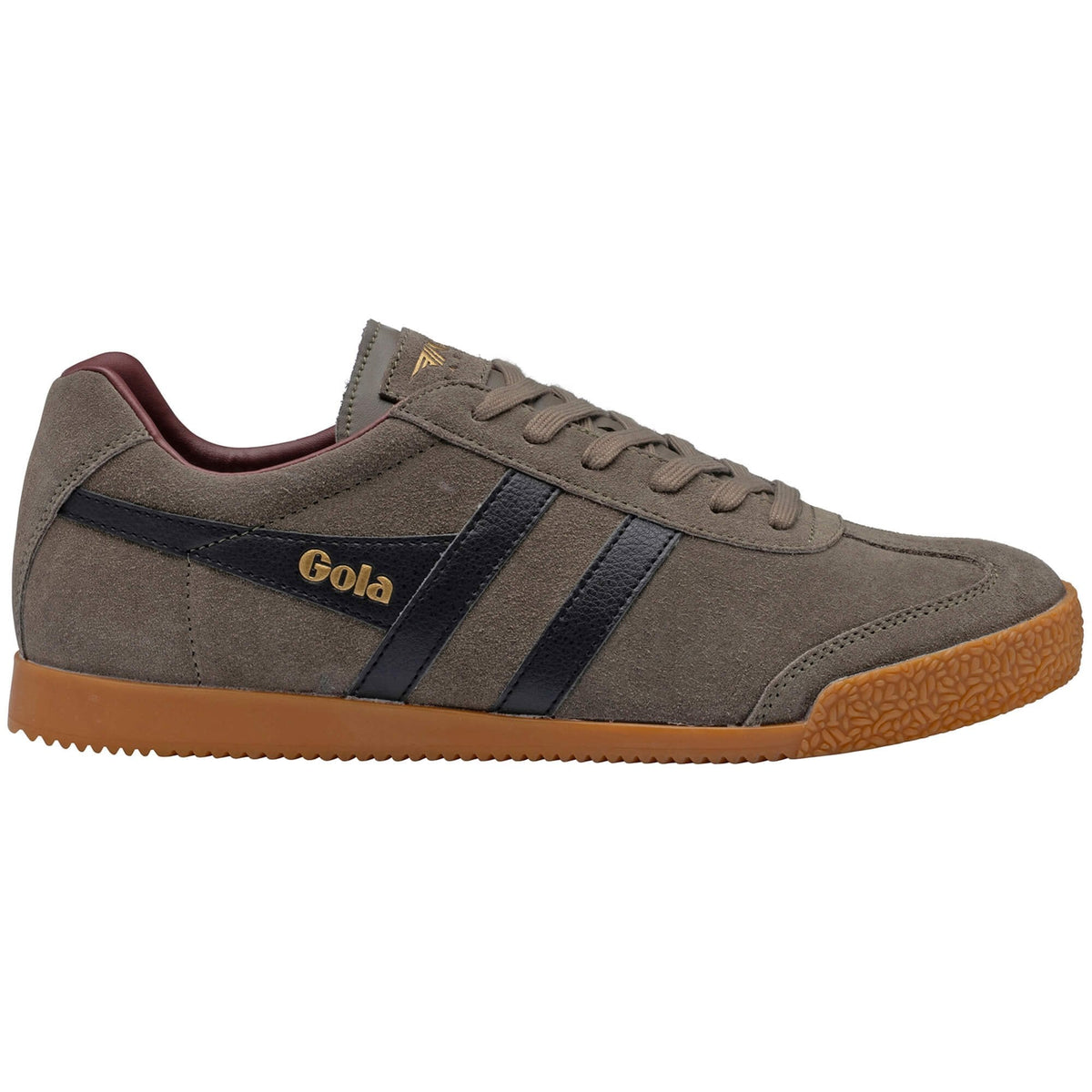 GOLA | SNEAKERS HOMBRE | Harrier suede URBAN MOSS/BLACK/BURGUNDY CMA192|UMBB