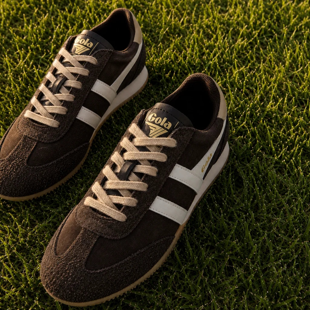 GOLA|SNEAKERS MUJER| Sprinter suede MOCCHA/OFF WHITE/BONE CLB912|MOWB